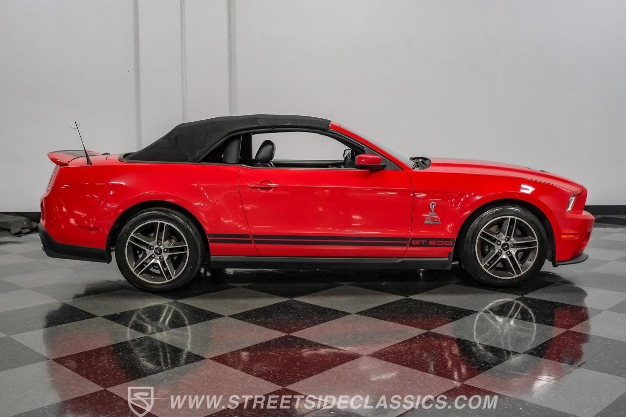 2010 Ford Mustang Shelby GT500 Convertible