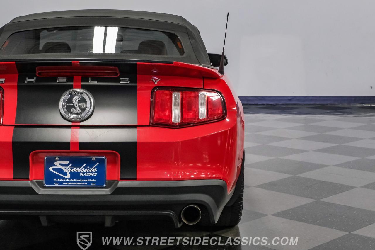 2010 Ford Mustang Shelby GT500 Convertible
