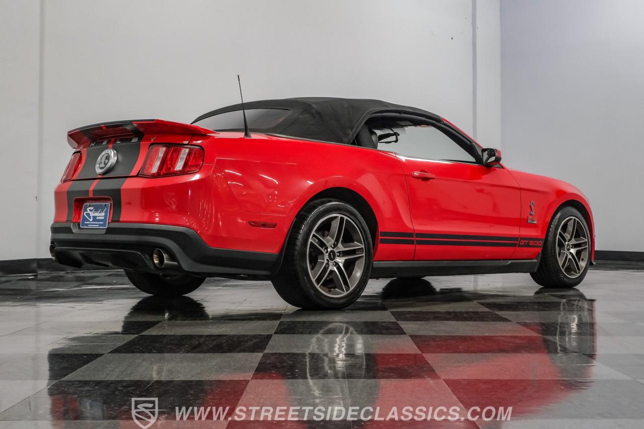 2010 Ford Mustang Shelby GT500 Convertible