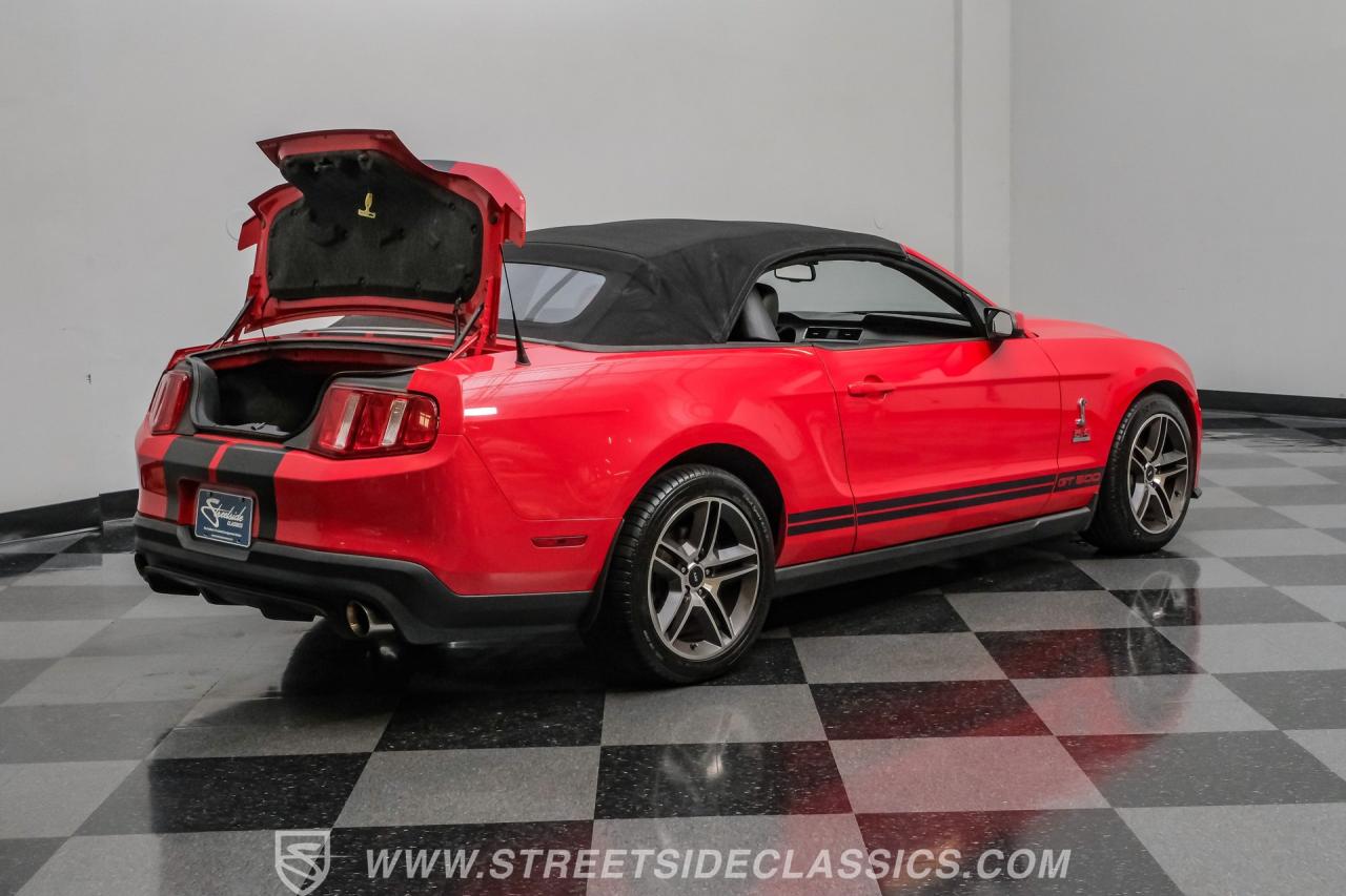 2010 Ford Mustang Shelby GT500 Convertible