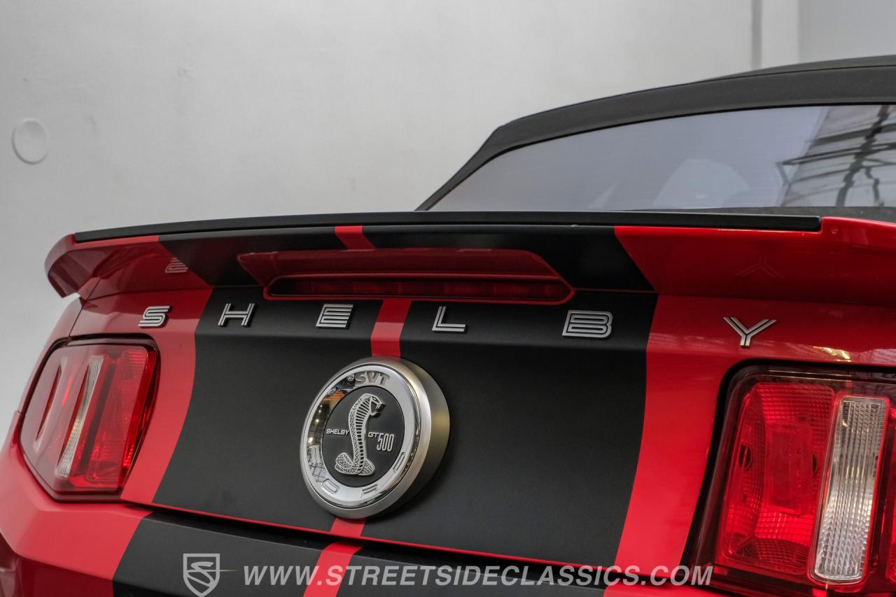 2010 Ford Mustang Shelby GT500 Convertible