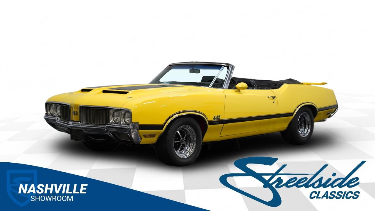 1970 Oldsmobile Cutlass 442 W30 Tribute Convertible