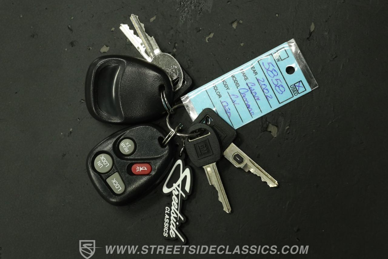 2002 Chevrolet Camaro SS 35th Anniversary Convertible