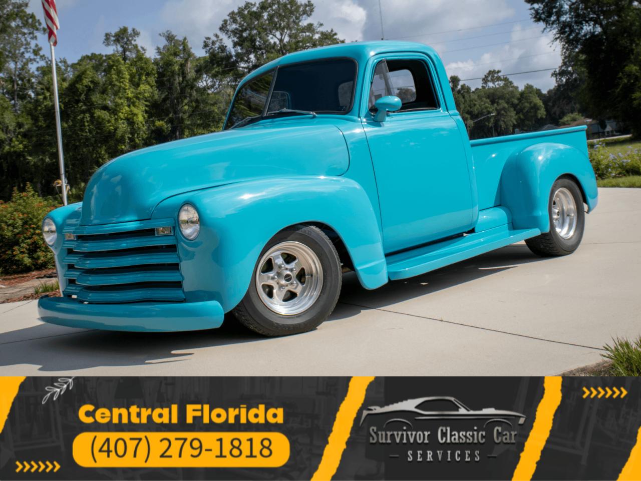 1952 Chevrolet 3100 3 Window Pickup