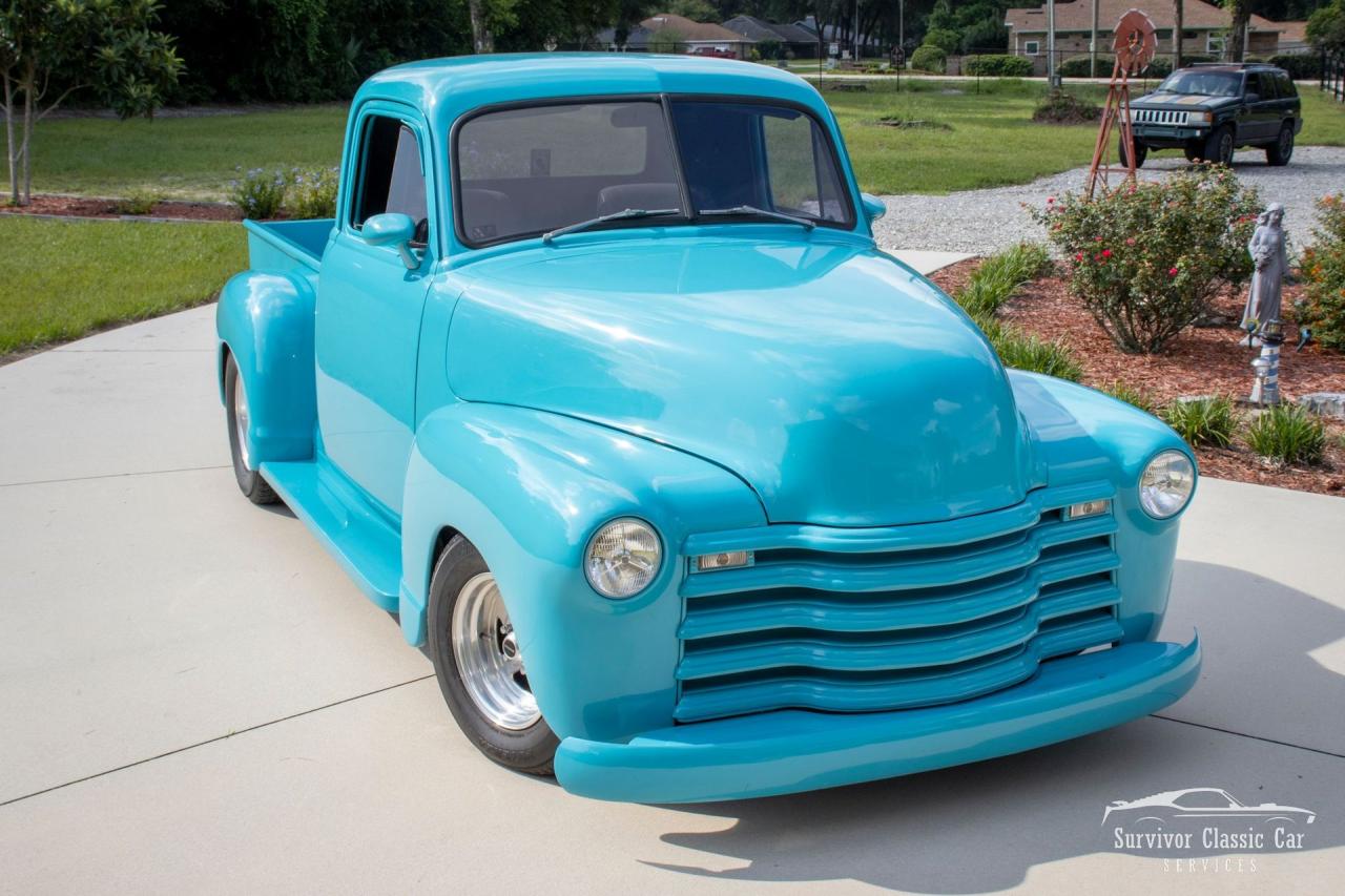 1952 Chevrolet 3100 3 Window Pickup