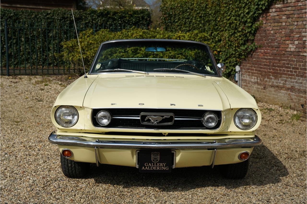 1966 Ford Mustang GT 289 V8 Convertible &ldquo;A-code with the Rally-Pac&rdquo;