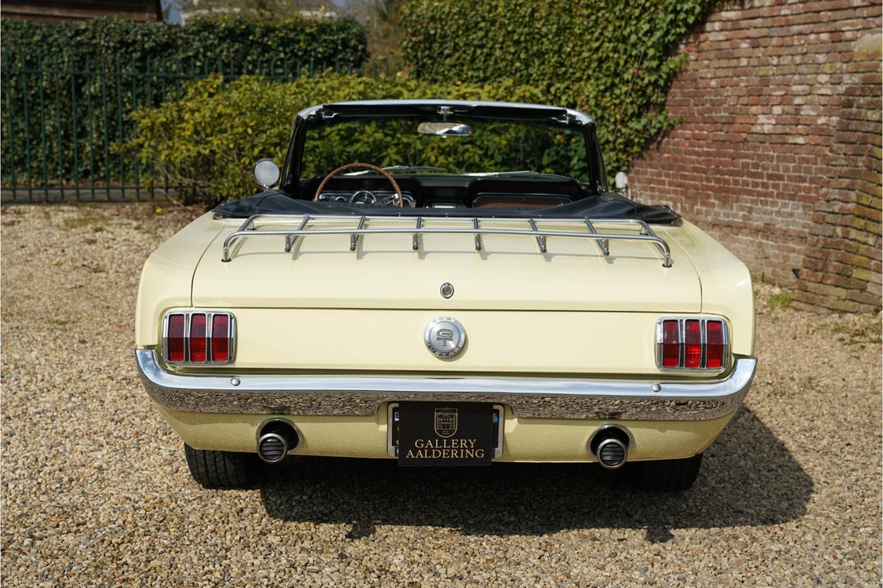 1966 Ford Mustang GT 289 V8 Convertible &ldquo;A-code with the Rally-Pac&rdquo;