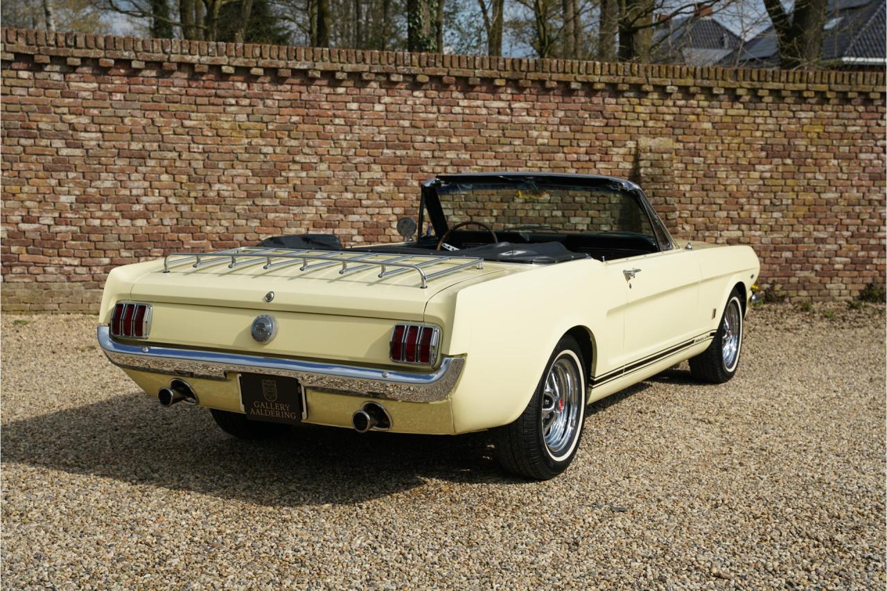 1966 Ford Mustang GT 289 V8 Convertible &ldquo;A-code with the Rally-Pac&rdquo;