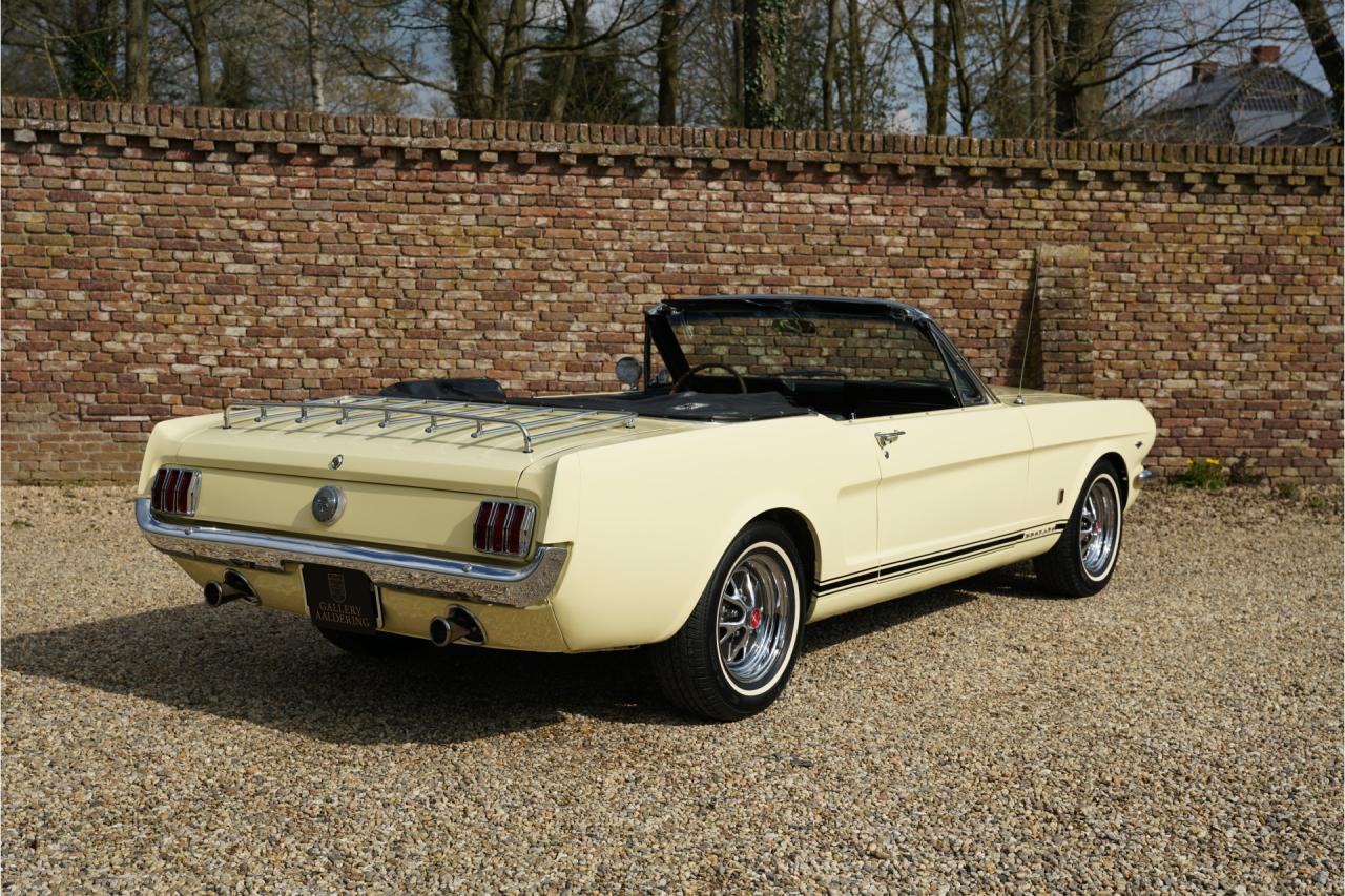 1966 Ford Mustang GT 289 V8 Convertible &ldquo;A-code with the Rally-Pac&rdquo;