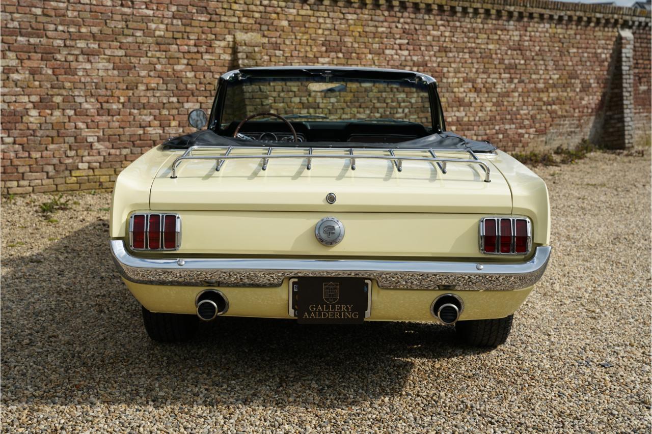 1966 Ford Mustang GT 289 V8 Convertible &ldquo;A-code with the Rally-Pac&rdquo;