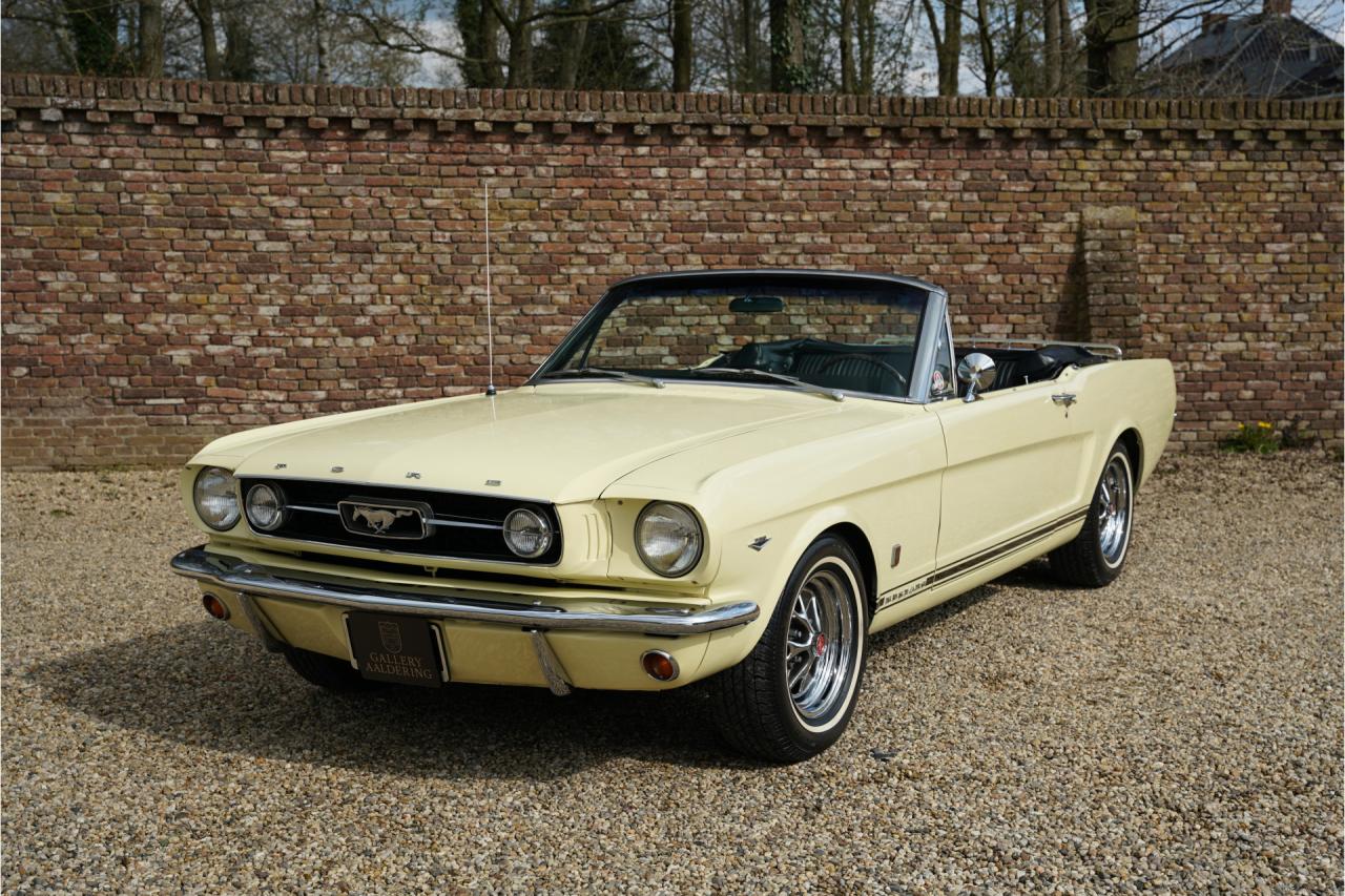 1966 Ford Mustang GT 289 V8 Convertible &ldquo;A-code with the Rally-Pac&rdquo;