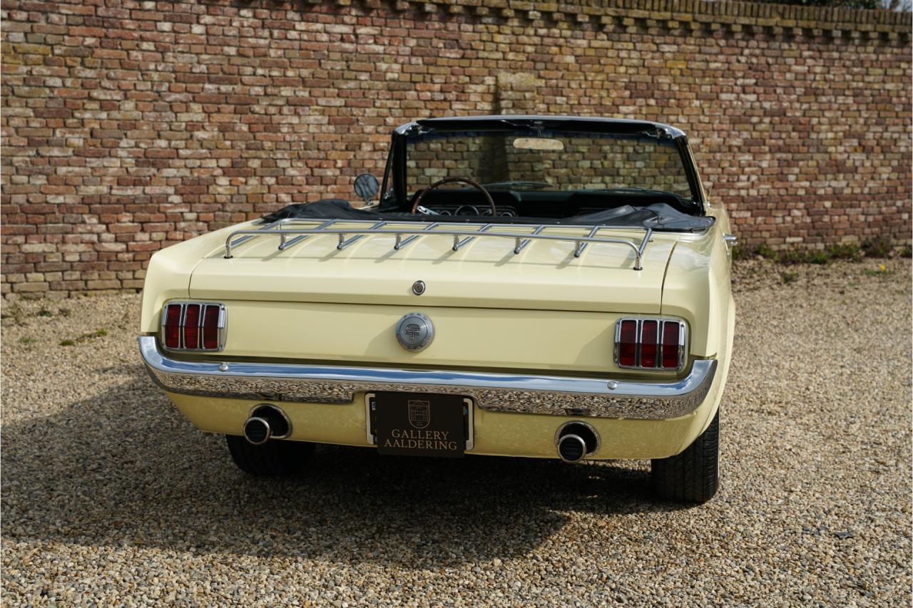 1966 Ford Mustang GT 289 V8 Convertible &ldquo;A-code with the Rally-Pac&rdquo;