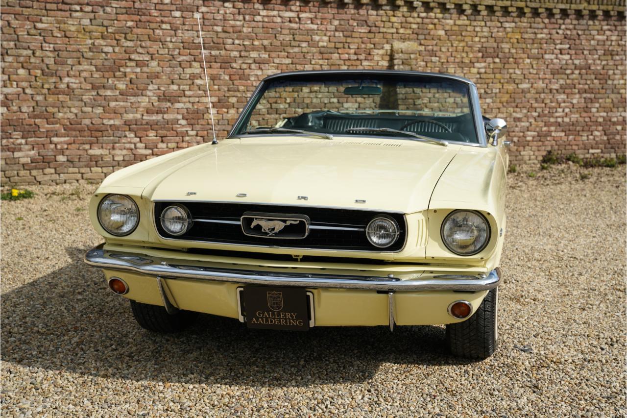 1966 Ford Mustang GT 289 V8 Convertible &ldquo;A-code with the Rally-Pac&rdquo;