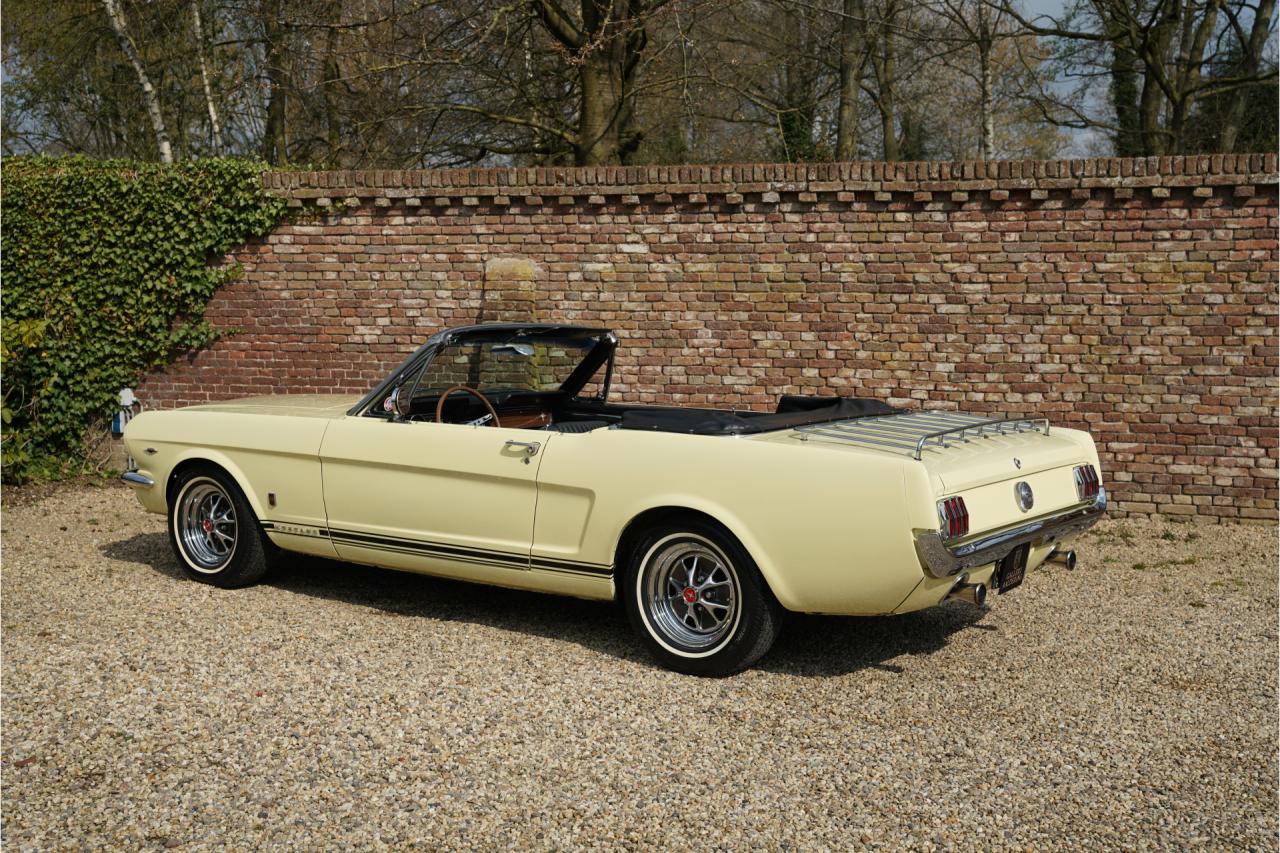 1966 Ford Mustang GT 289 V8 Convertible &ldquo;A-code with the Rally-Pac&rdquo;