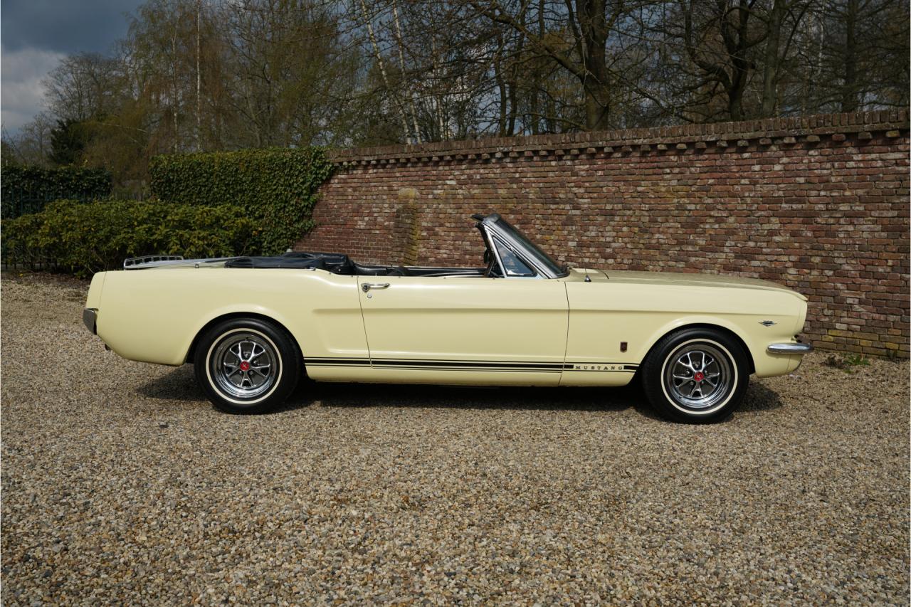 1966 Ford Mustang GT 289 V8 Convertible &ldquo;A-code with the Rally-Pac&rdquo;
