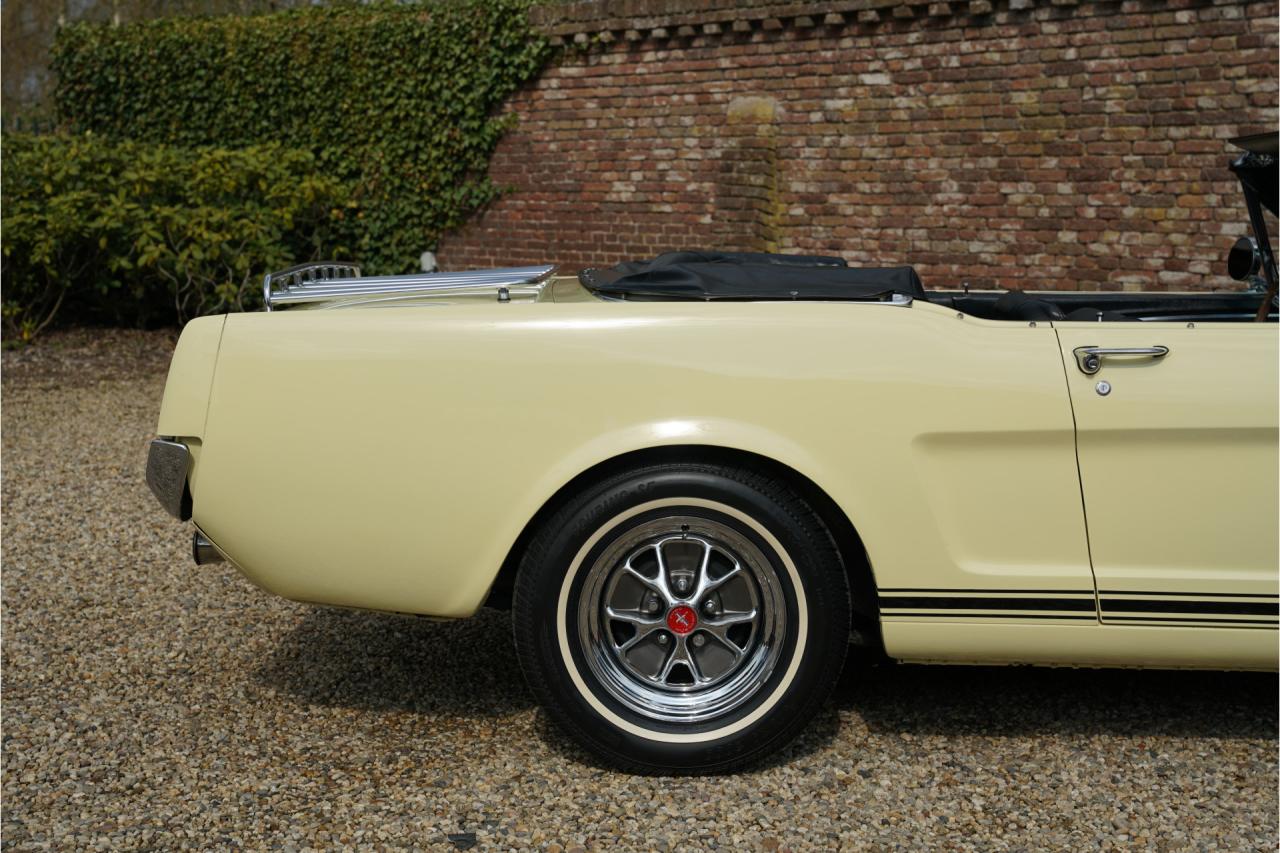 1966 Ford Mustang GT 289 V8 Convertible &ldquo;A-code with the Rally-Pac&rdquo;