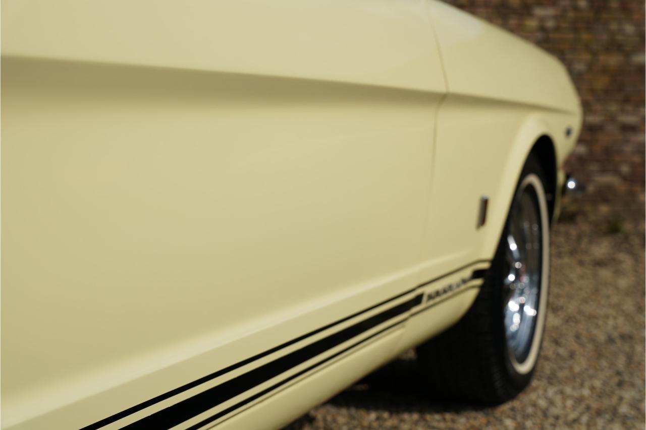 1966 Ford Mustang GT 289 V8 Convertible &ldquo;A-code with the Rally-Pac&rdquo;
