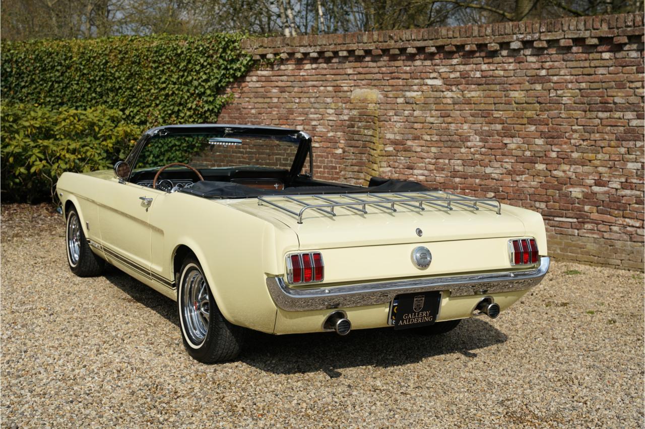1966 Ford Mustang GT 289 V8 Convertible &ldquo;A-code with the Rally-Pac&rdquo;