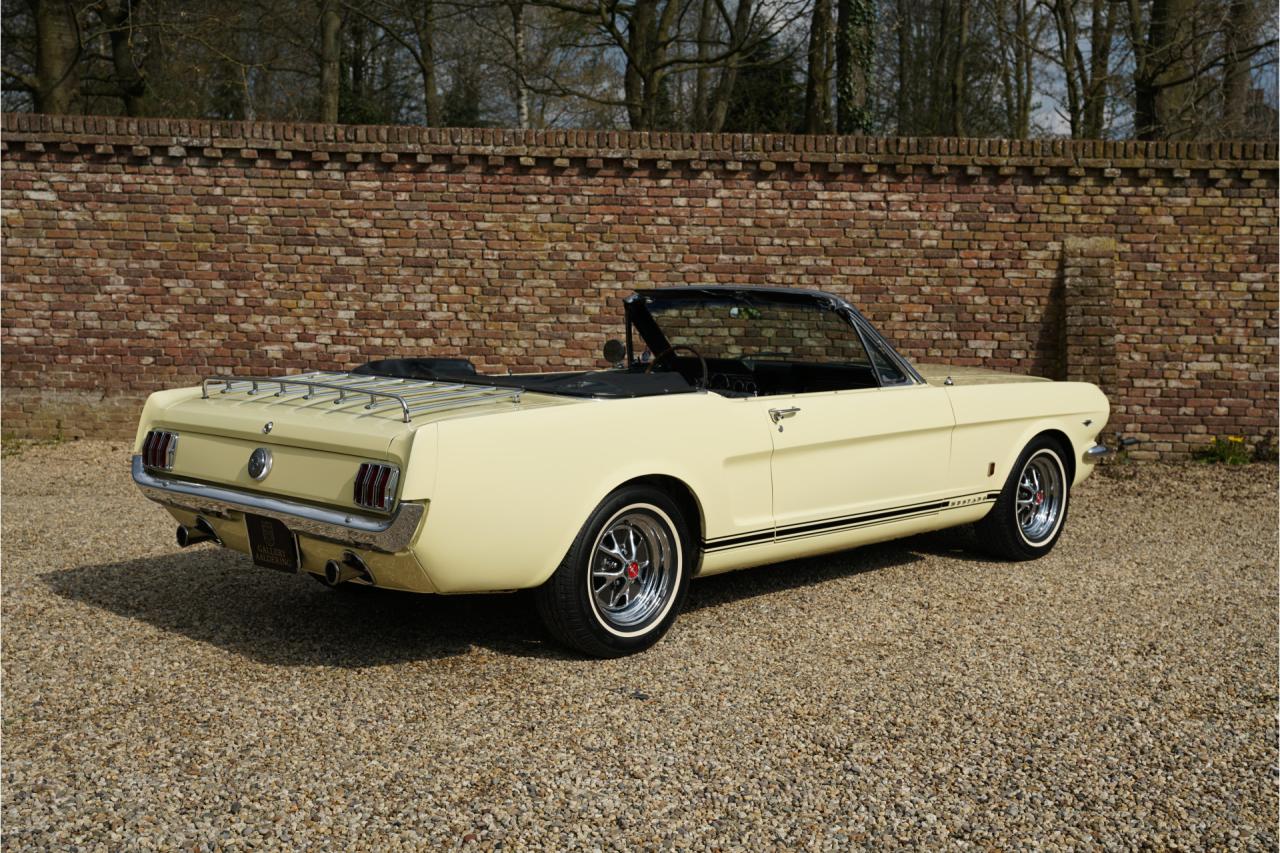 1966 Ford Mustang GT 289 V8 Convertible &ldquo;A-code with the Rally-Pac&rdquo;