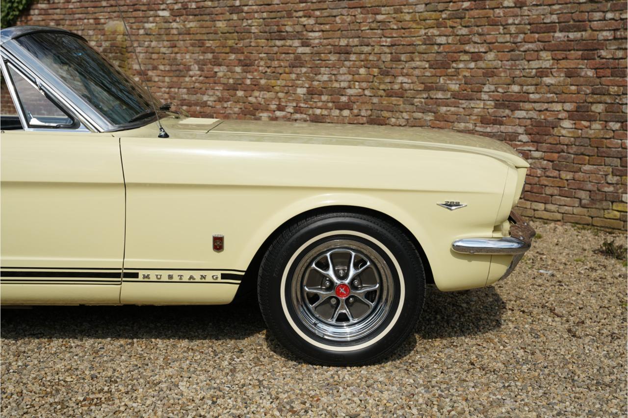 1966 Ford Mustang GT 289 V8 Convertible &ldquo;A-code with the Rally-Pac&rdquo;