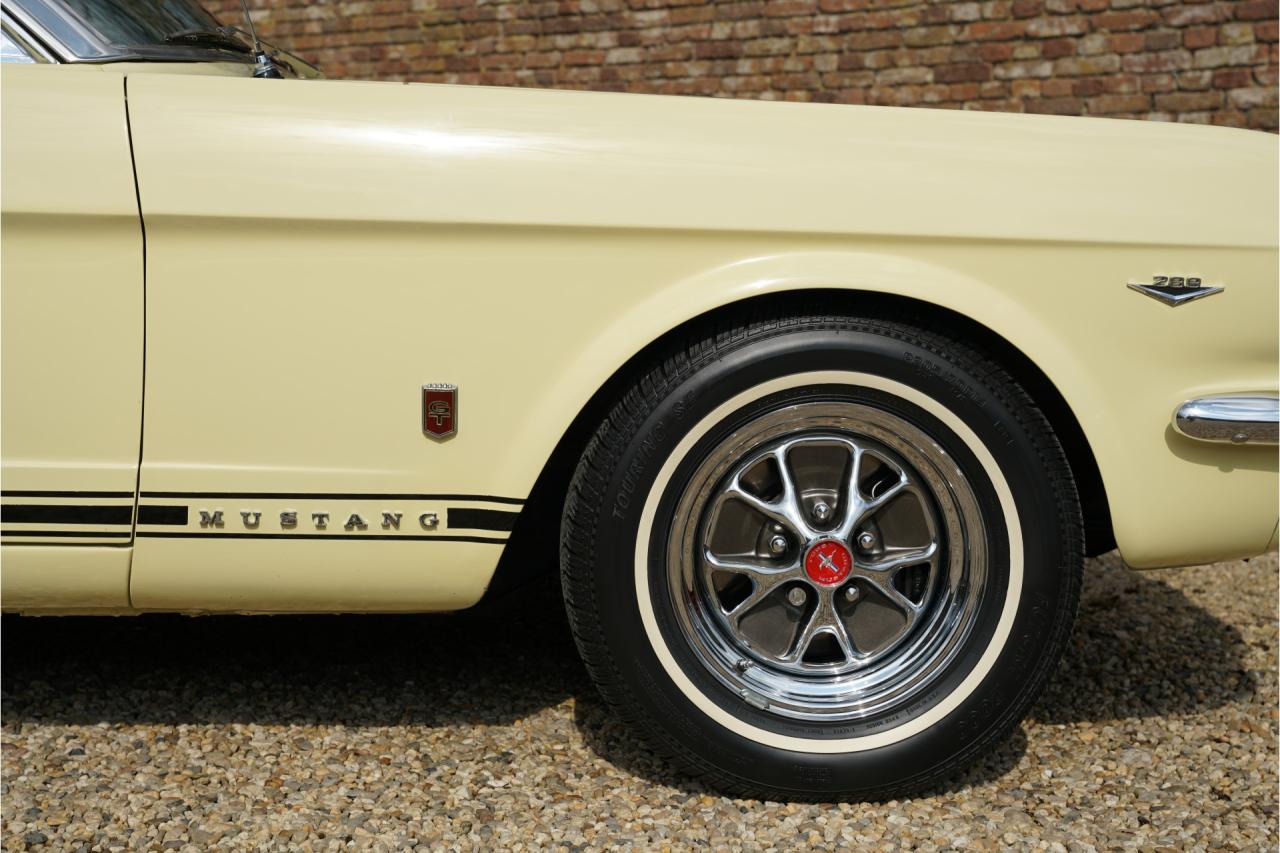 1966 Ford Mustang GT 289 V8 Convertible &ldquo;A-code with the Rally-Pac&rdquo;