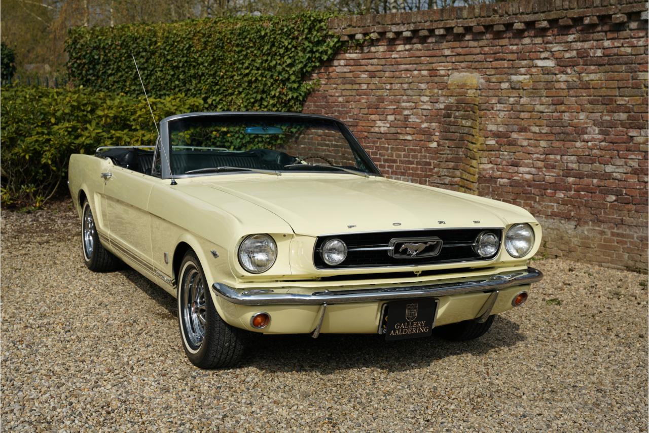 1966 Ford Mustang GT 289 V8 Convertible &ldquo;A-code with the Rally-Pac&rdquo;