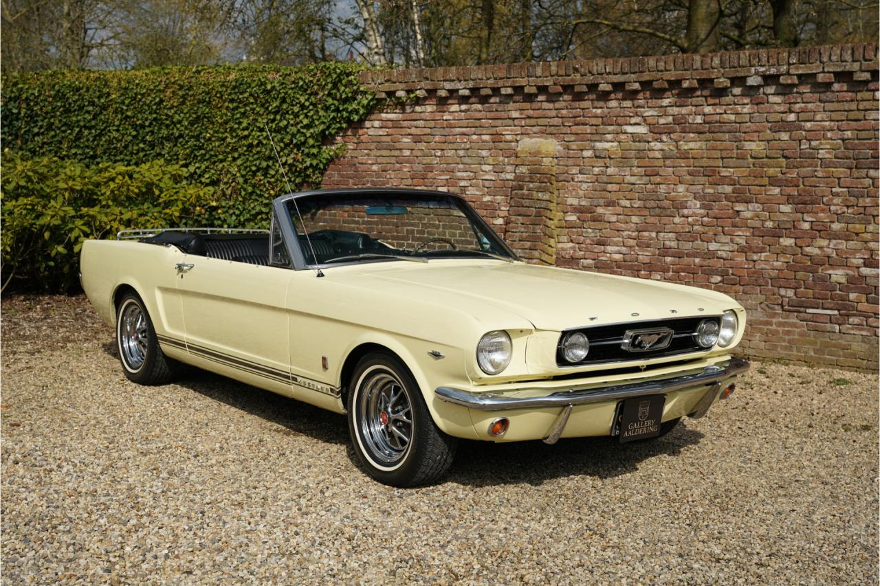 1966 Ford Mustang GT 289 V8 Convertible &ldquo;A-code with the Rally-Pac&rdquo;