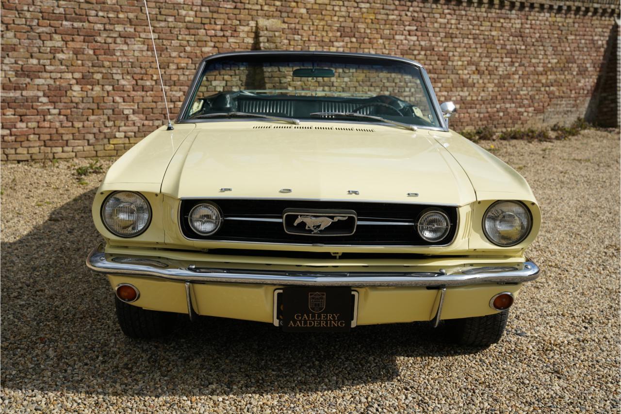 1966 Ford Mustang GT 289 V8 Convertible &ldquo;A-code with the Rally-Pac&rdquo;