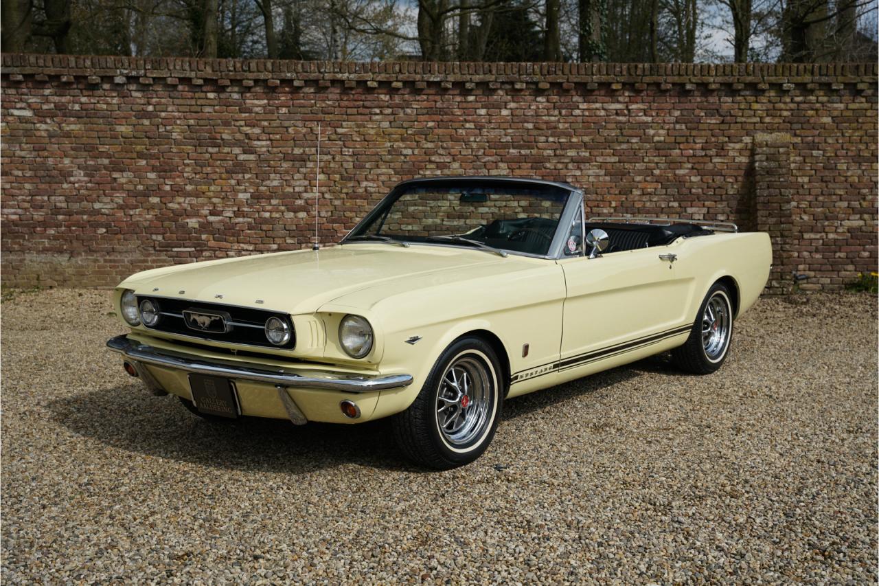1966 Ford Mustang GT 289 V8 Convertible &ldquo;A-code with the Rally-Pac&rdquo;