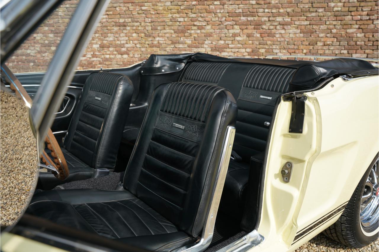 1966 Ford Mustang GT 289 V8 Convertible &ldquo;A-code with the Rally-Pac&rdquo;