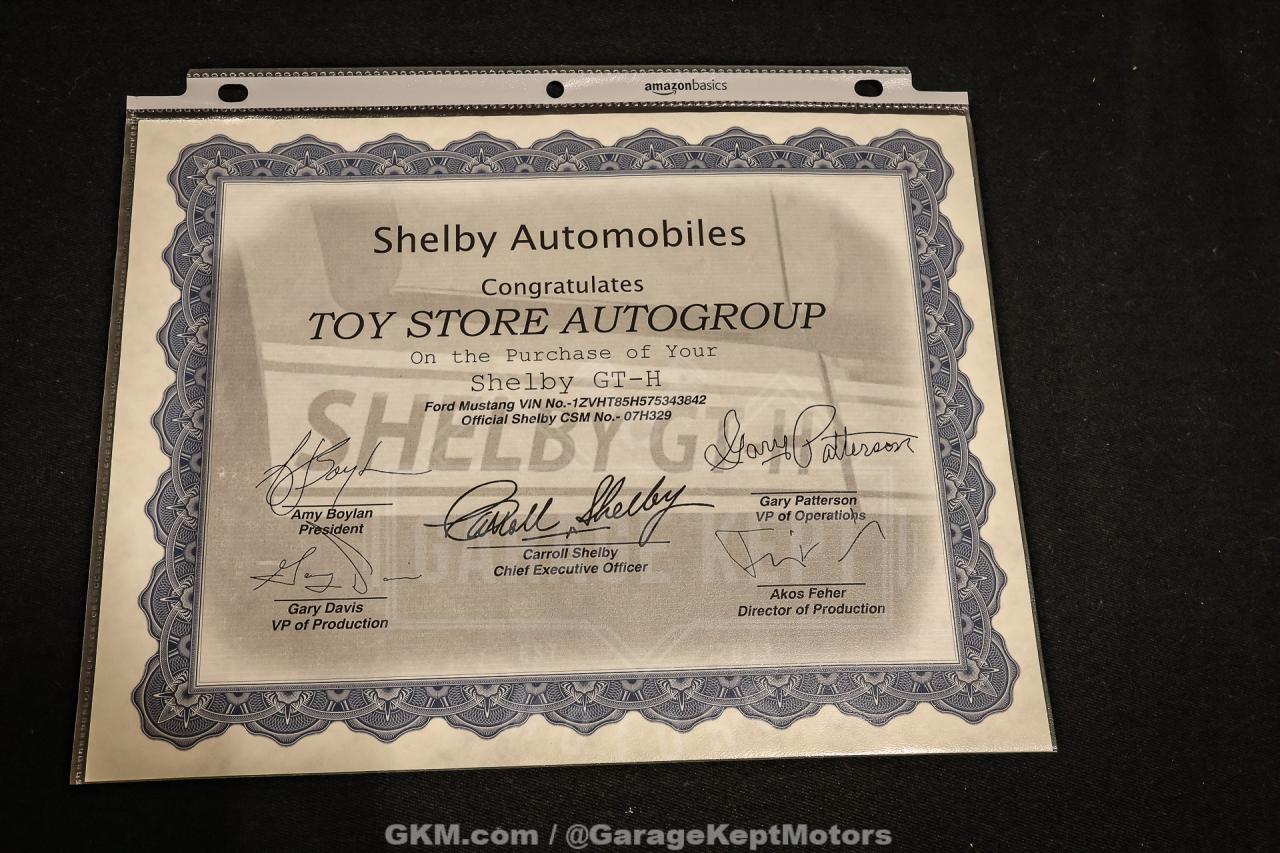 2007 Ford Mustang Shelby GT-H