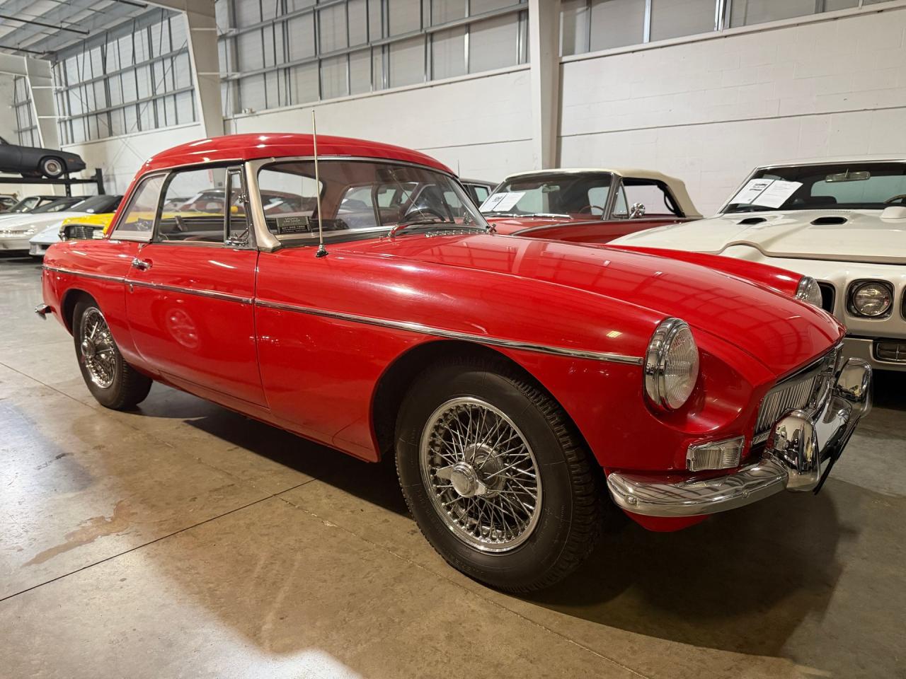1965 MG MGB with Hardtop
