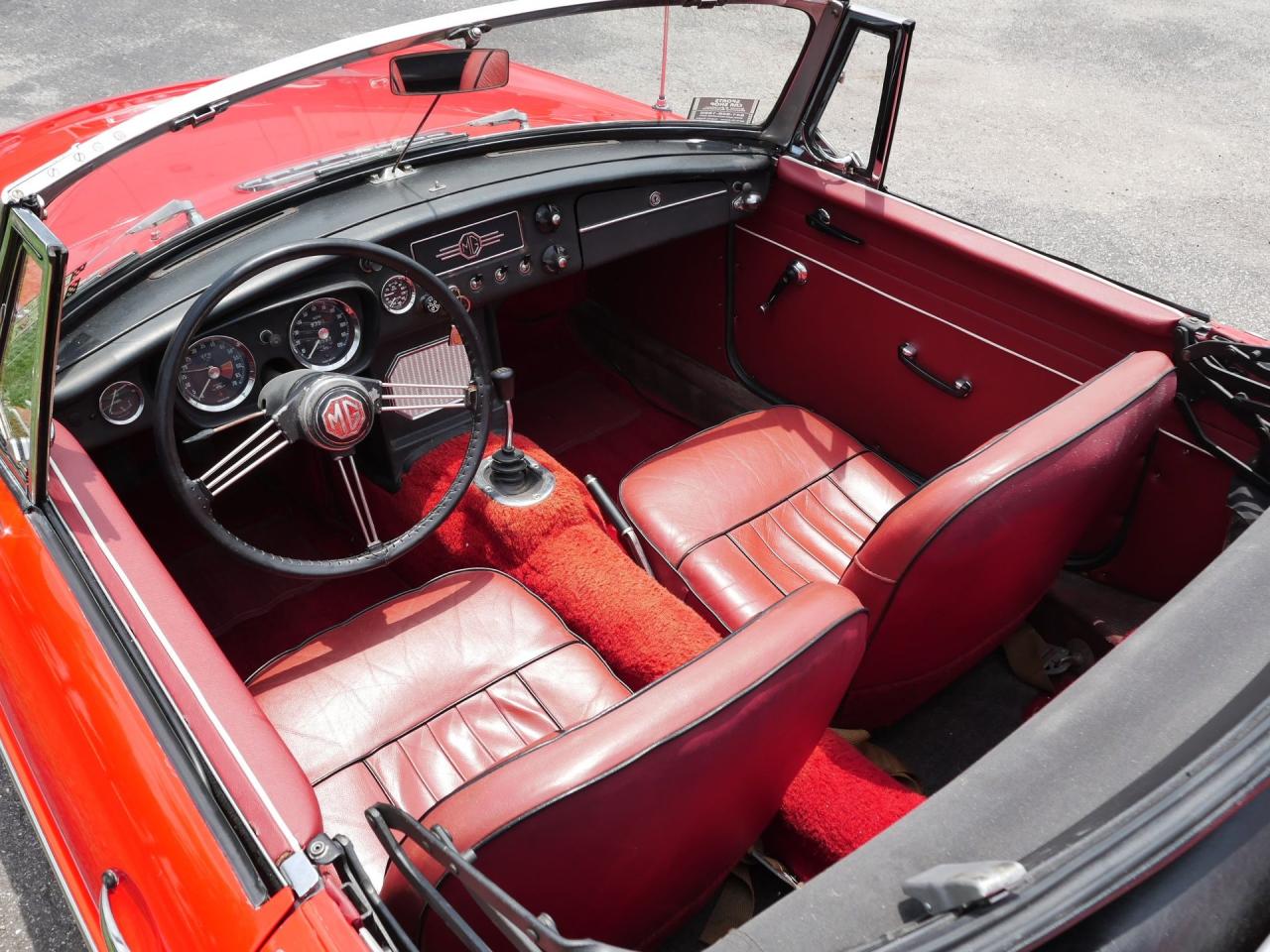 1965 MG MGB with Hardtop