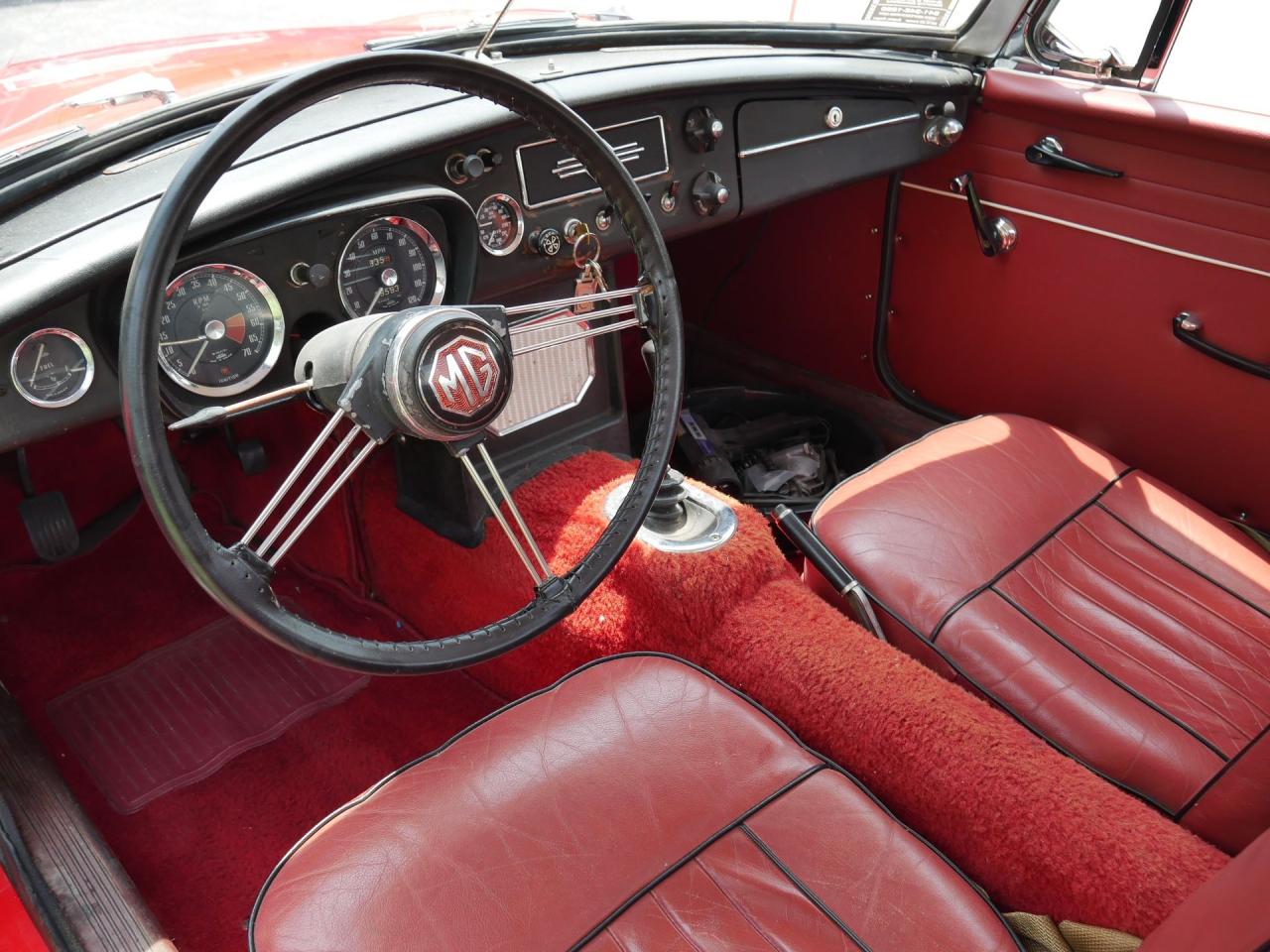 1965 MG MGB with Hardtop