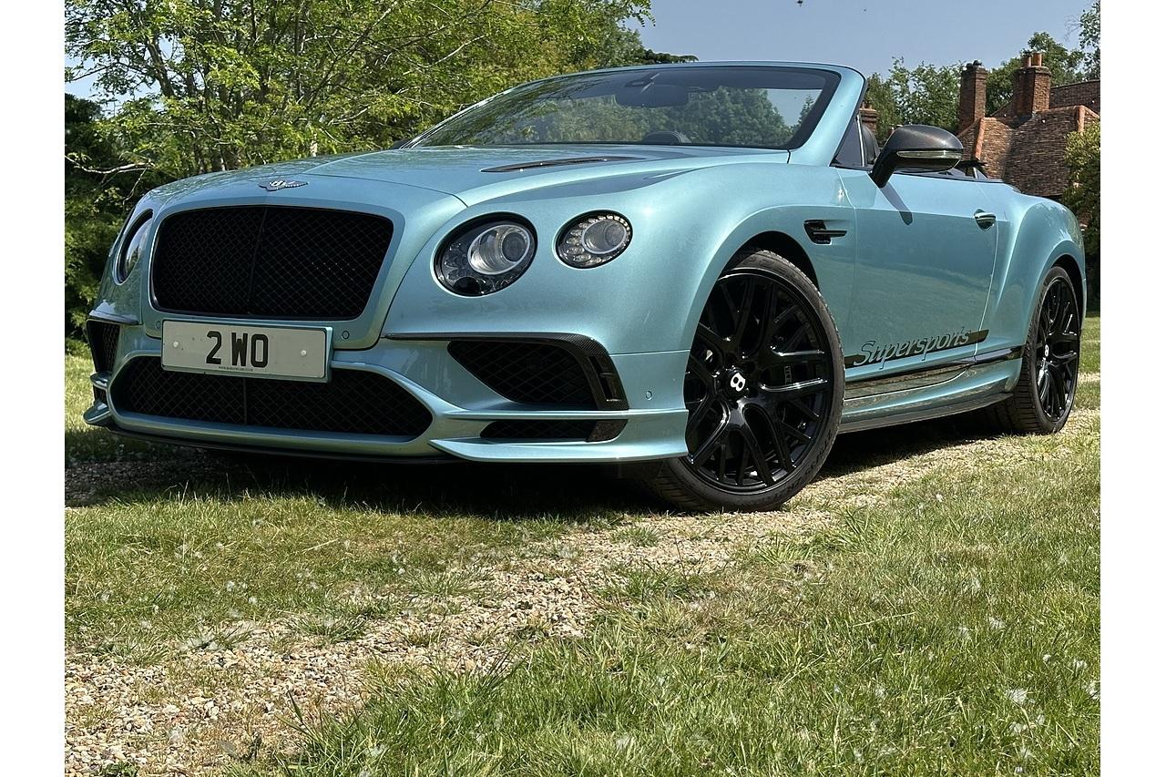 2018 Bentley Continental W12 GTC Supersports