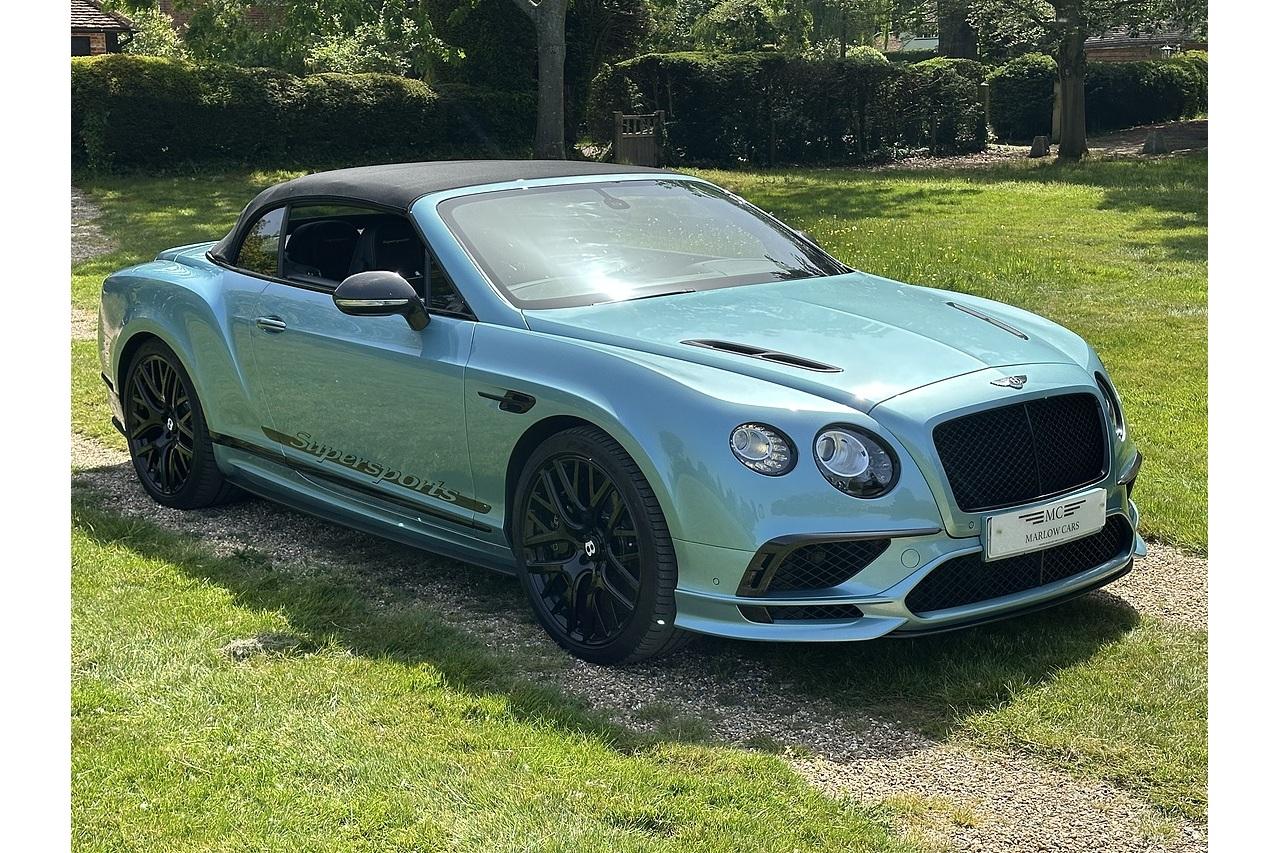 2018 Bentley Continental W12 GTC Supersports