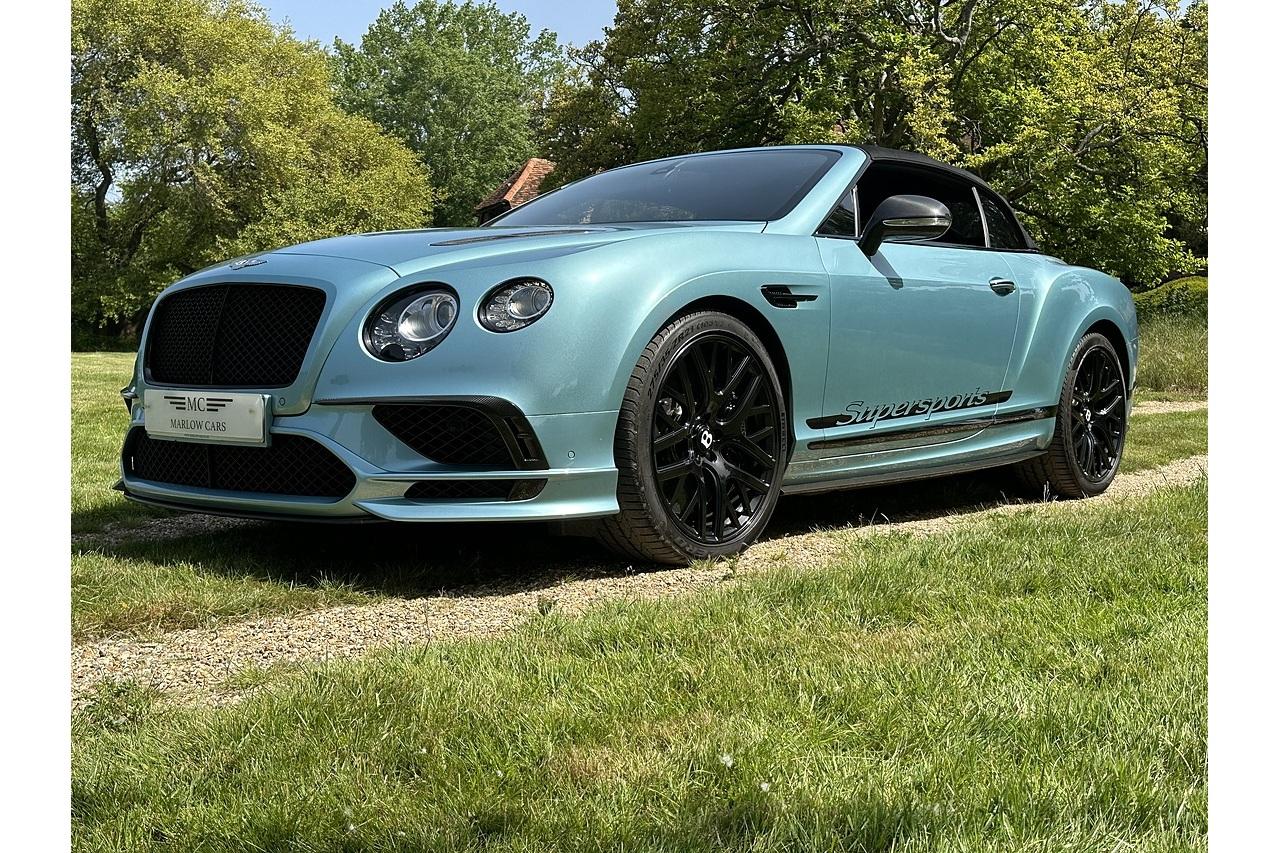 2018 Bentley Continental W12 GTC Supersports