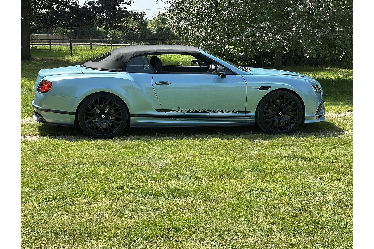2018 Bentley Continental W12 GTC Supersports