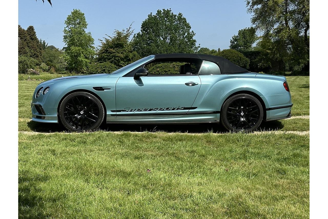 2018 Bentley Continental W12 GTC Supersports