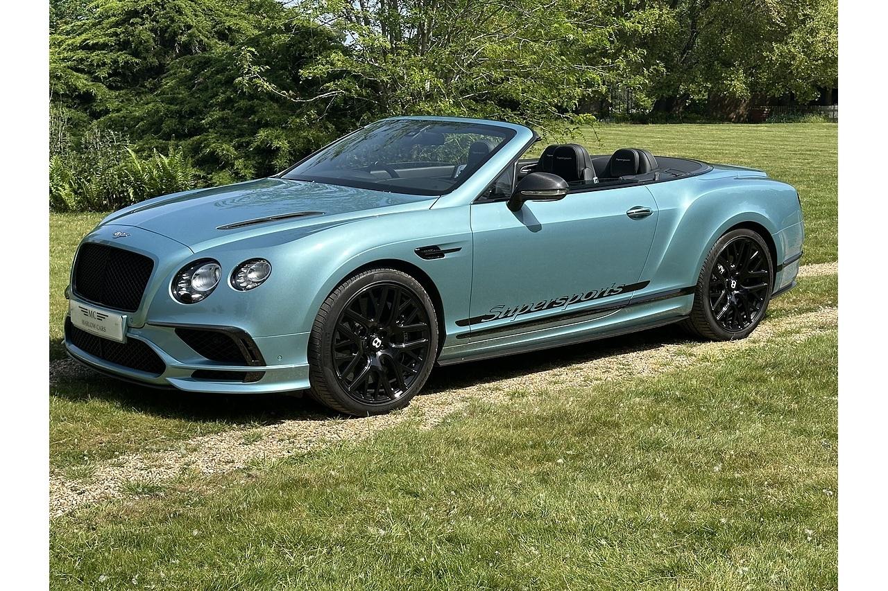 2018 Bentley Continental W12 GTC Supersports