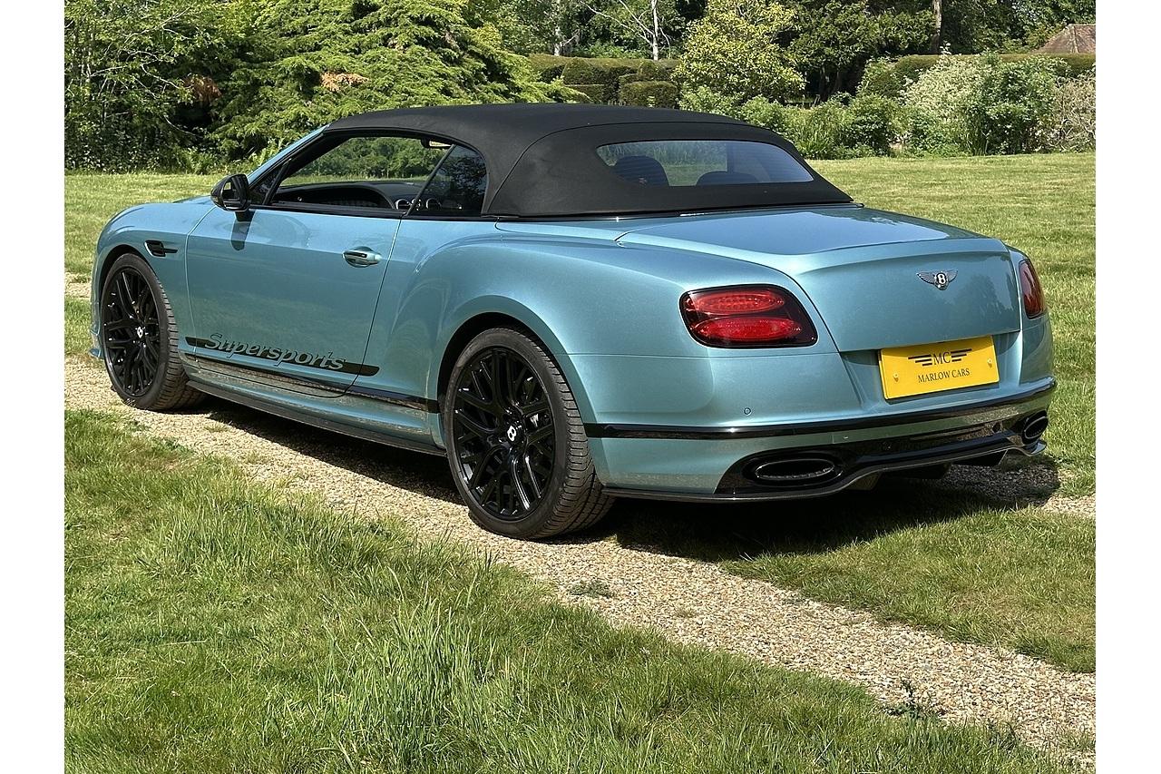 2018 Bentley Continental W12 GTC Supersports