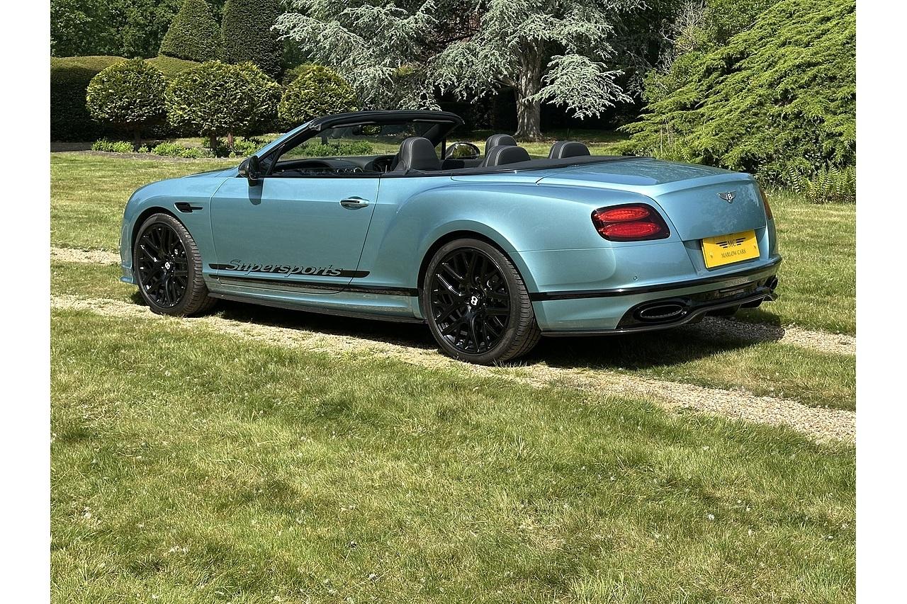2018 Bentley Continental W12 GTC Supersports