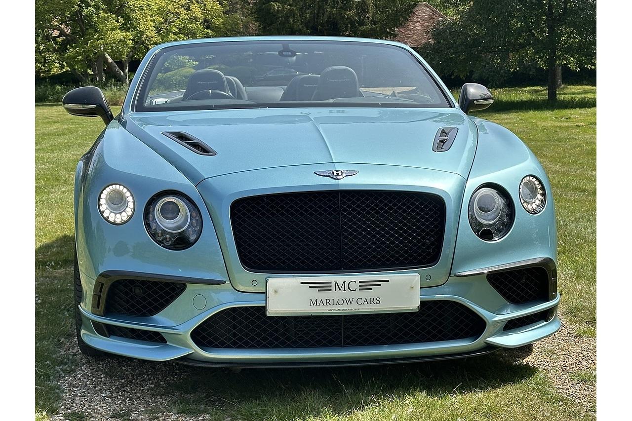 2018 Bentley Continental W12 GTC Supersports