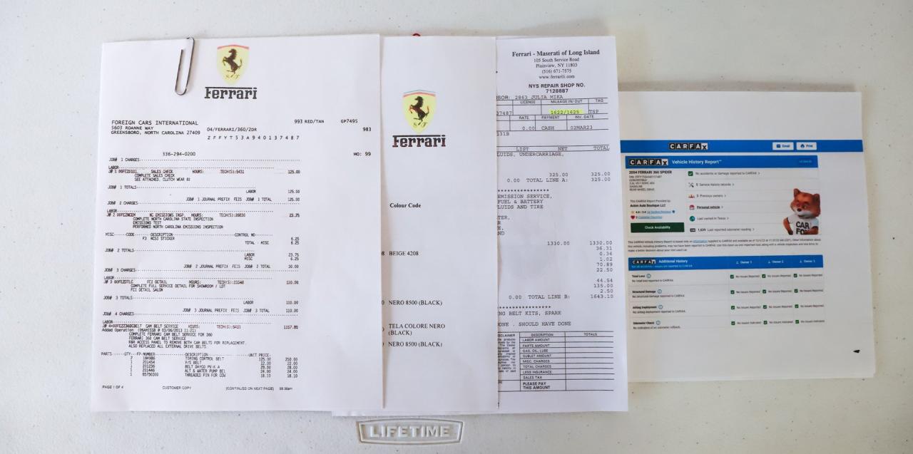 2004 Ferrari 360 Spider