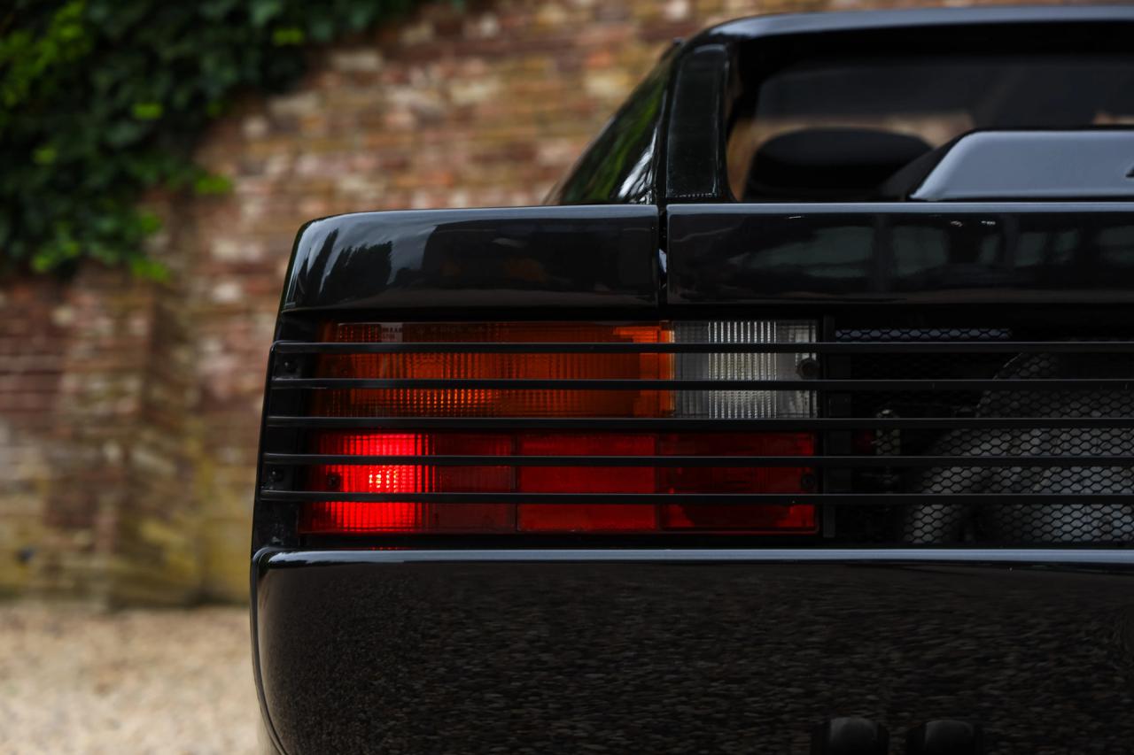1987 Ferrari Testarossa &ldquo;Nero Metallizzato with Koenig interior&rdquo;