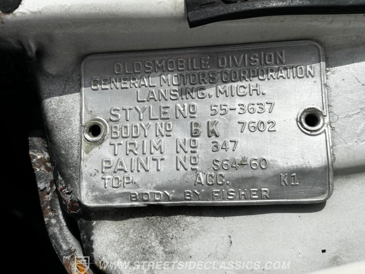1955 Oldsmobile Deluxe 88 Holiday Coupe