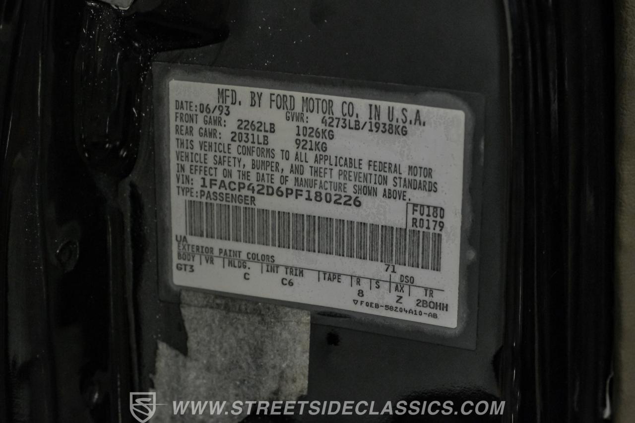 1993 Ford Mustang SVT Cobra