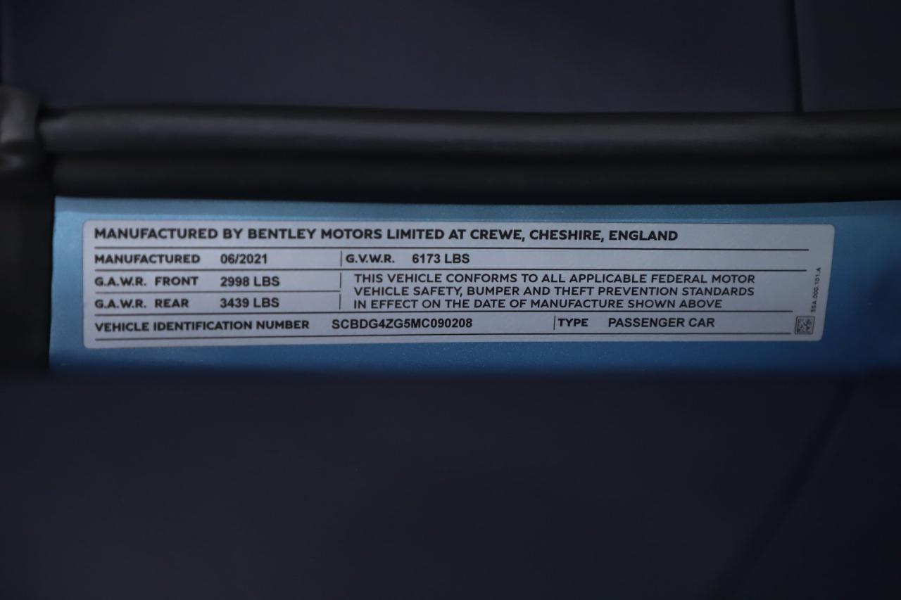 2021 Bentley Continental  GTC