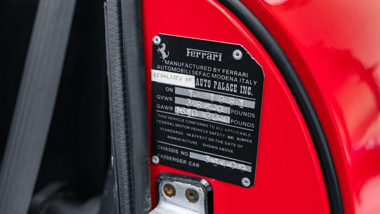 1981 Ferrari 512 BB