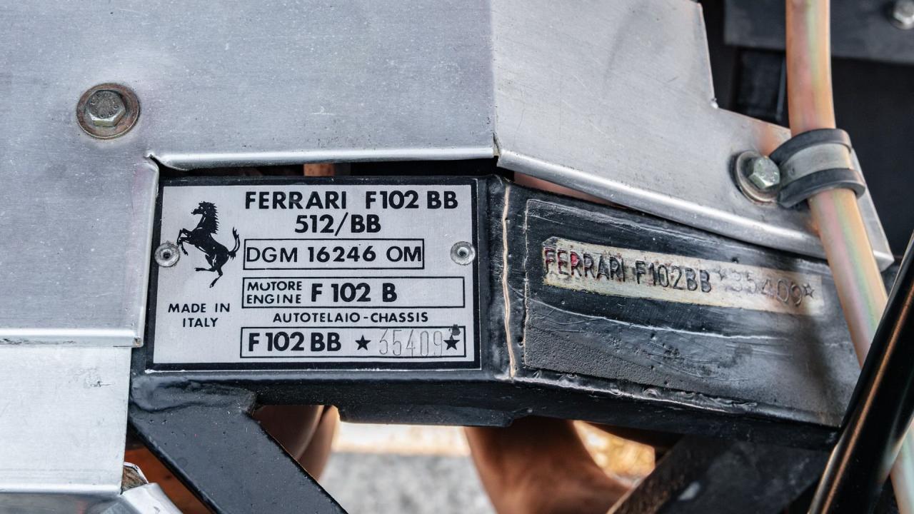 1981 Ferrari 512 BB